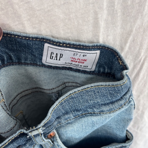 Gap patchwork wide leg jeans - Picture 3 of 3